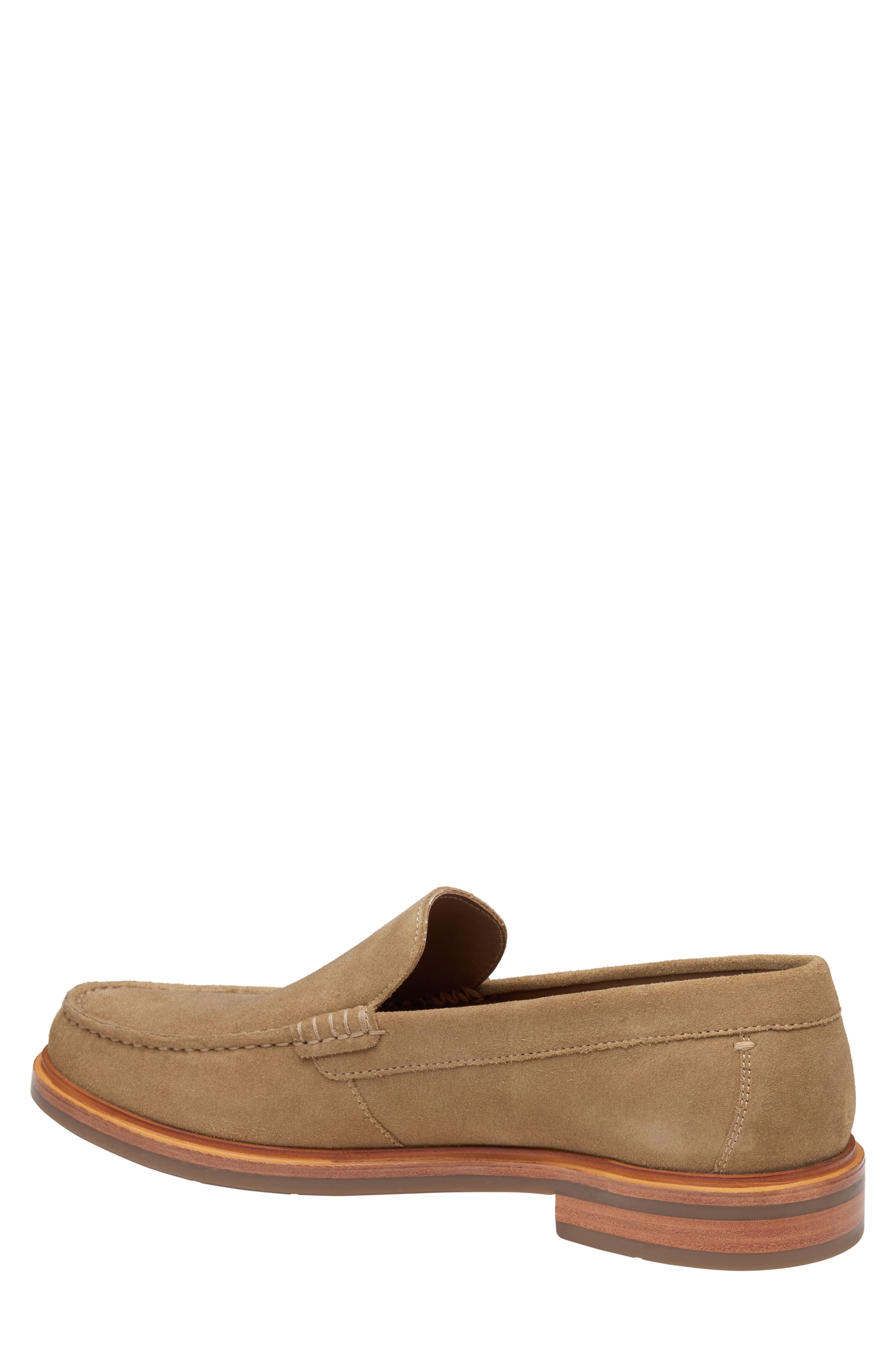 Johnston & Murphy Lyles Suede Loafer, Alternate, color, 