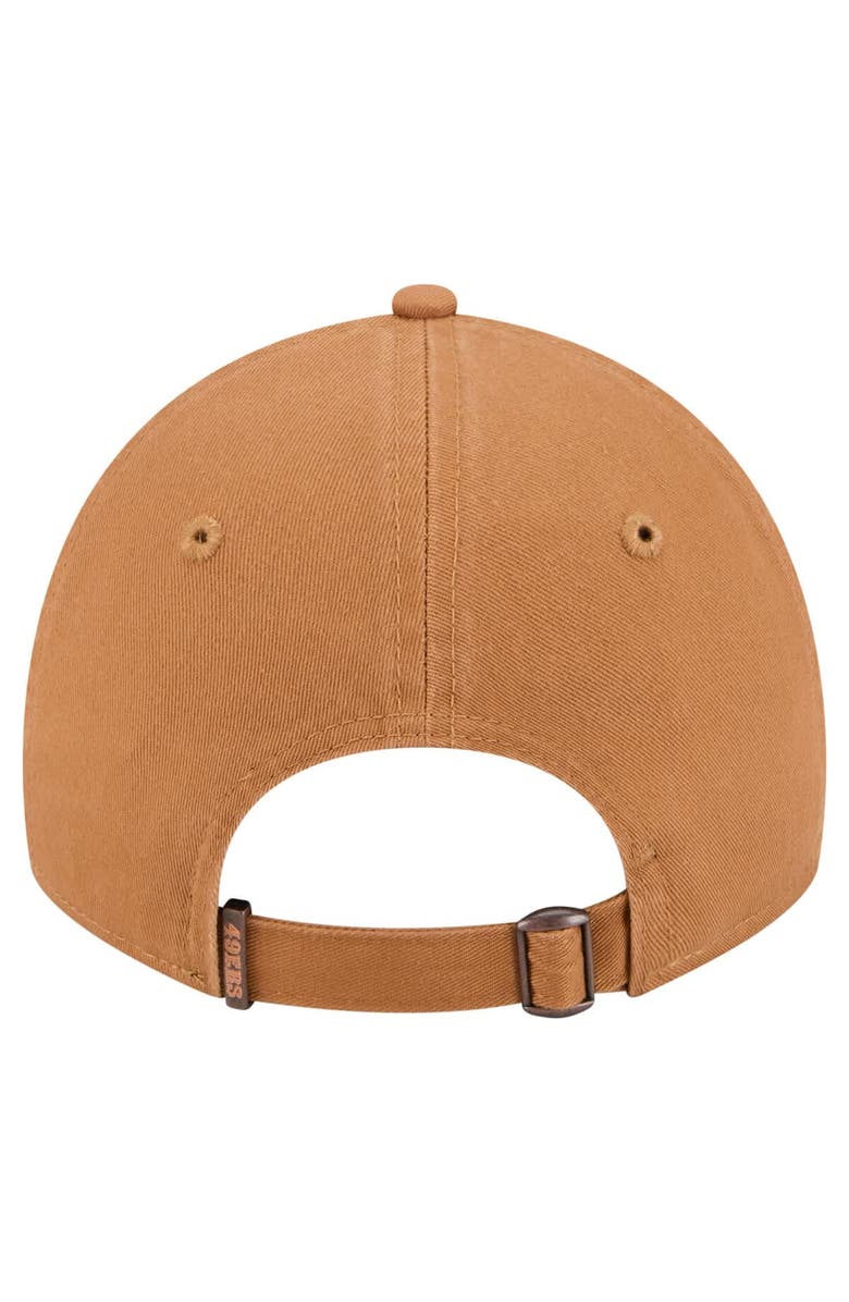 New Era Men's New Era Brown San Francisco 49ers Stamp 9TWENTY Adjustable Hat, Alternate, color, Brown