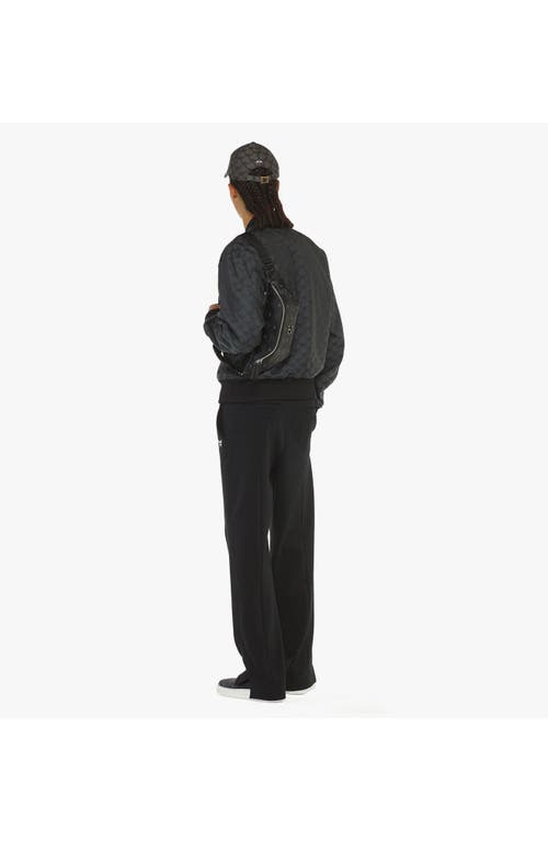 Mcm Medium Fursten Belt Bag In Black
