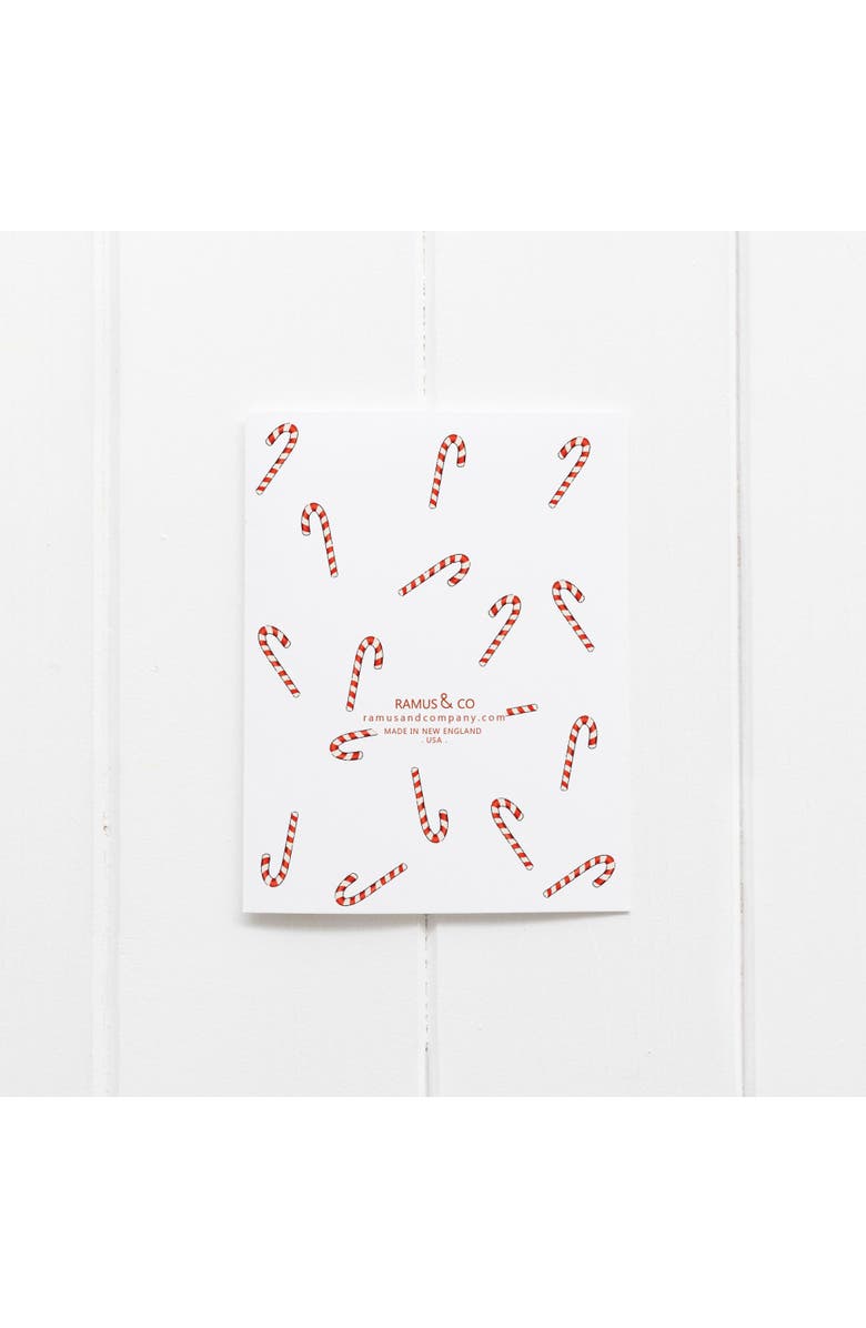 Ramus & Co Winter/Holiday Greeting Card Pack Sets (3 ct) Candy Cane Black Lab, Alternate, color, Multi-Pack