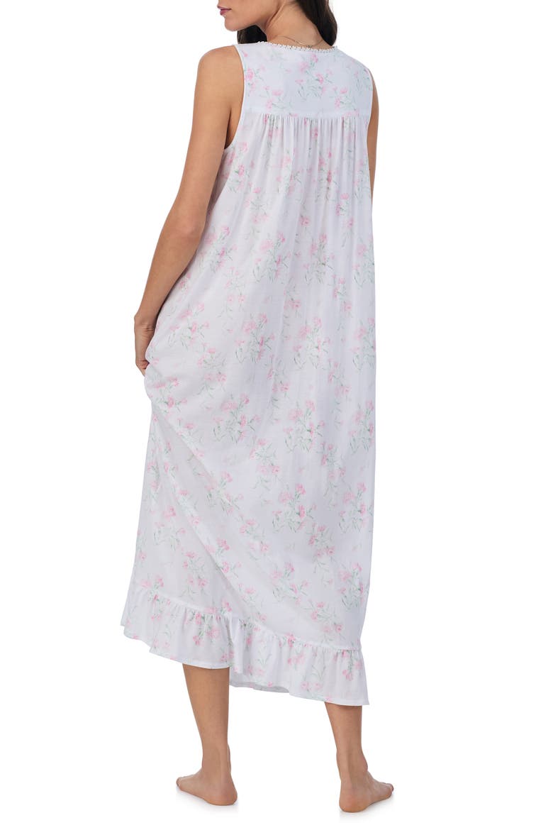 Sleeveless Ballet Nightgown, Alternate, color, PINK FLORAL