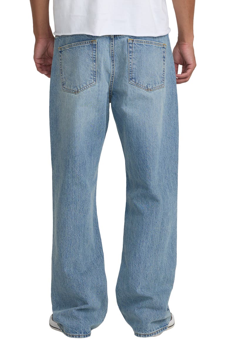 Americana Dayshift Relaxed Straight Fit Jeans, Alternate, color, STONE WASH