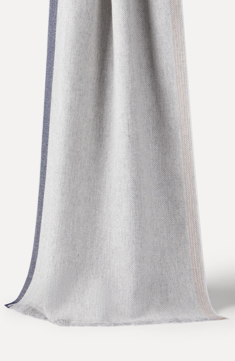 Brunello Cucinelli Cashmere scarf, Alternate, color, Pearl Grey