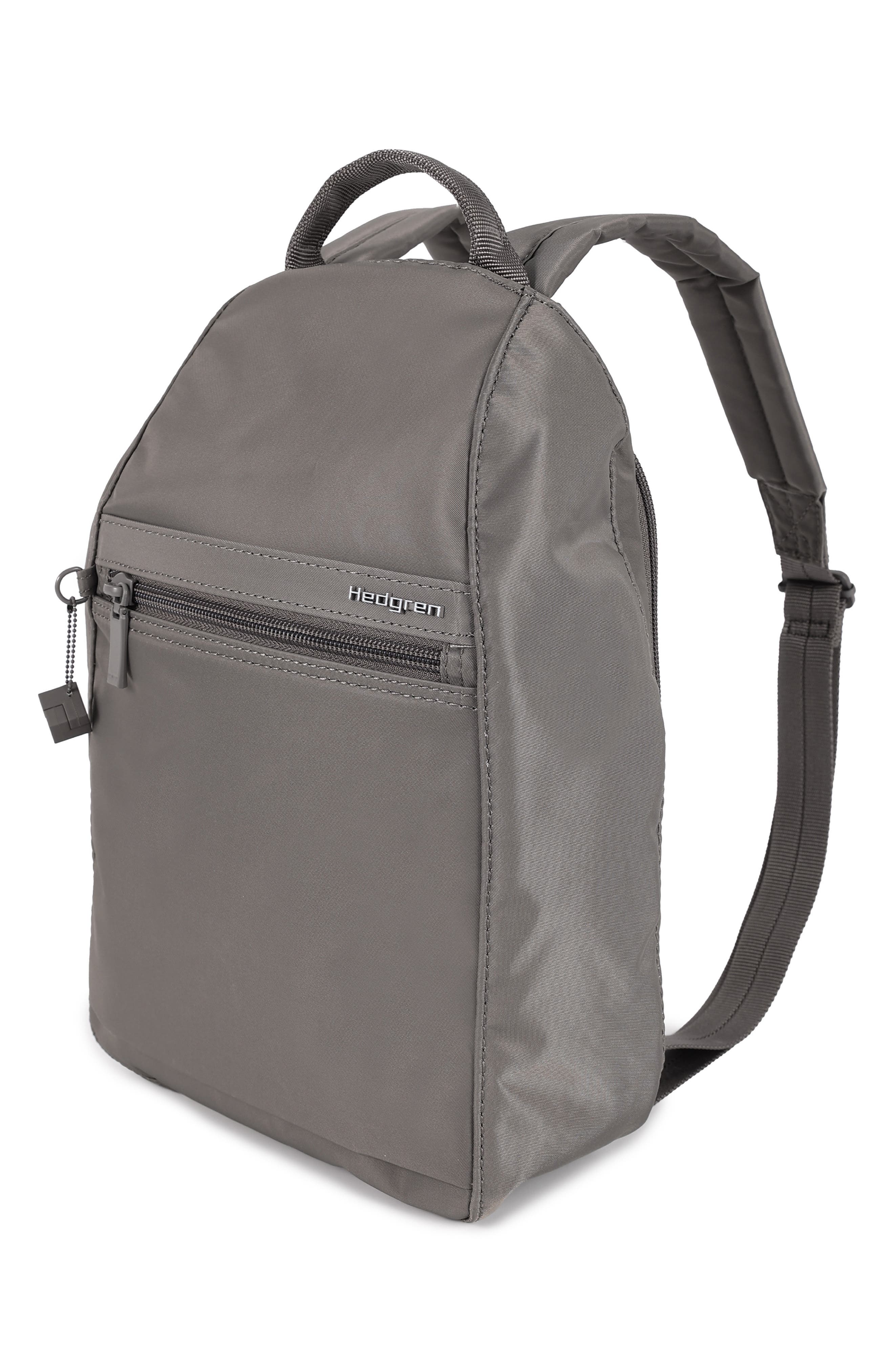 Large Vogue Water Repellent RFID Backpack, Alternate, color, SEPIA