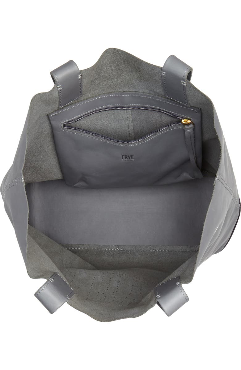 Frye Carson Perforated Logo Leather Tote, Alternate, color,