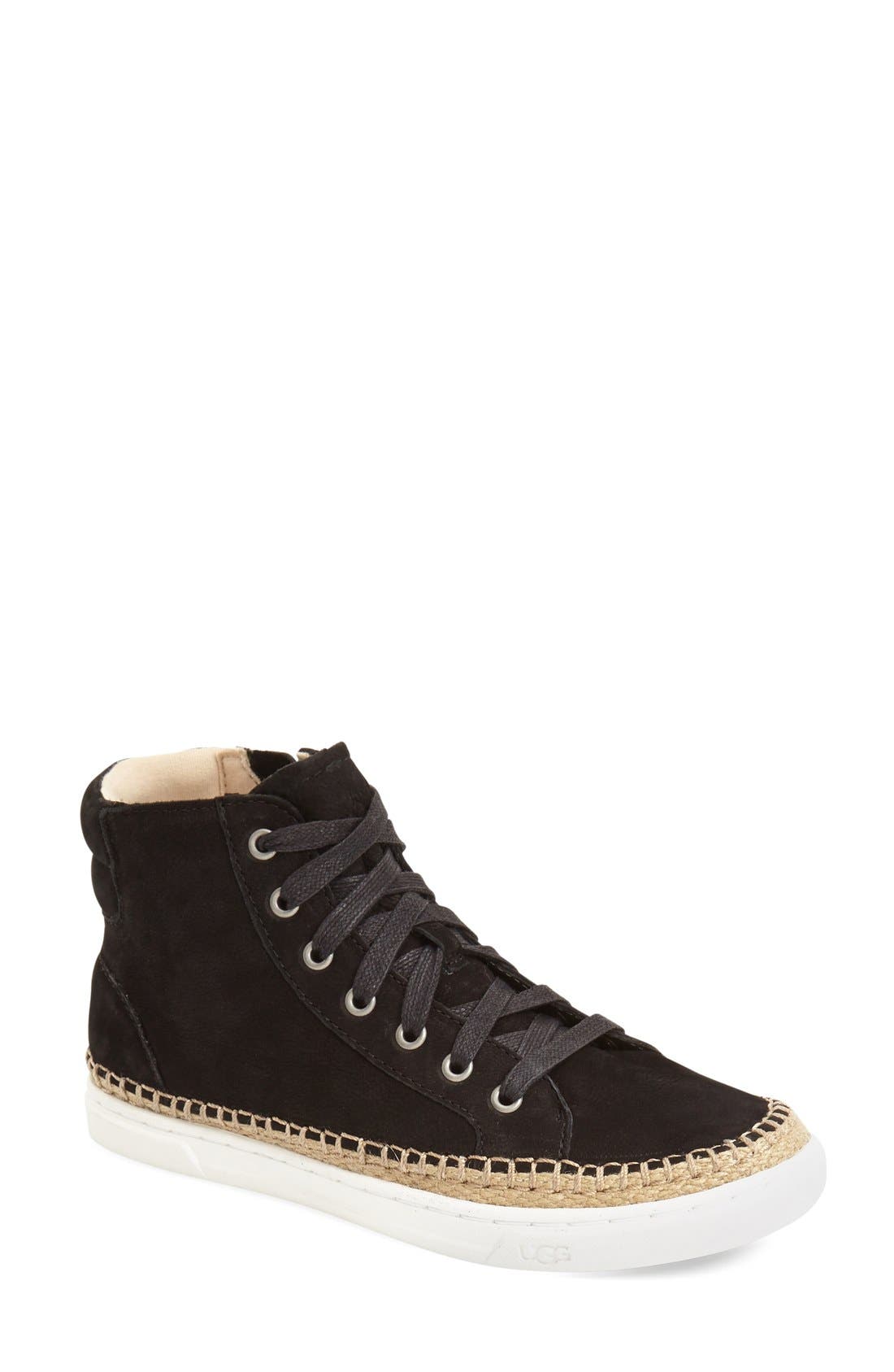 UGG<sup>®</sup> 'Gradie' High Top Sneaker, Main, color, 