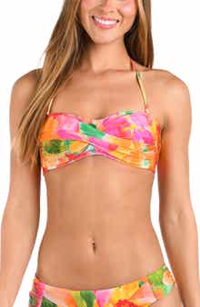 Sunshine 79 Utopia Twist Bandeau Halter Bikini Top