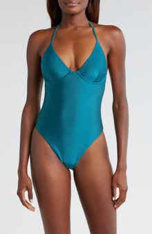 Kulani Kinis Underwire One-Piece Swimsuit