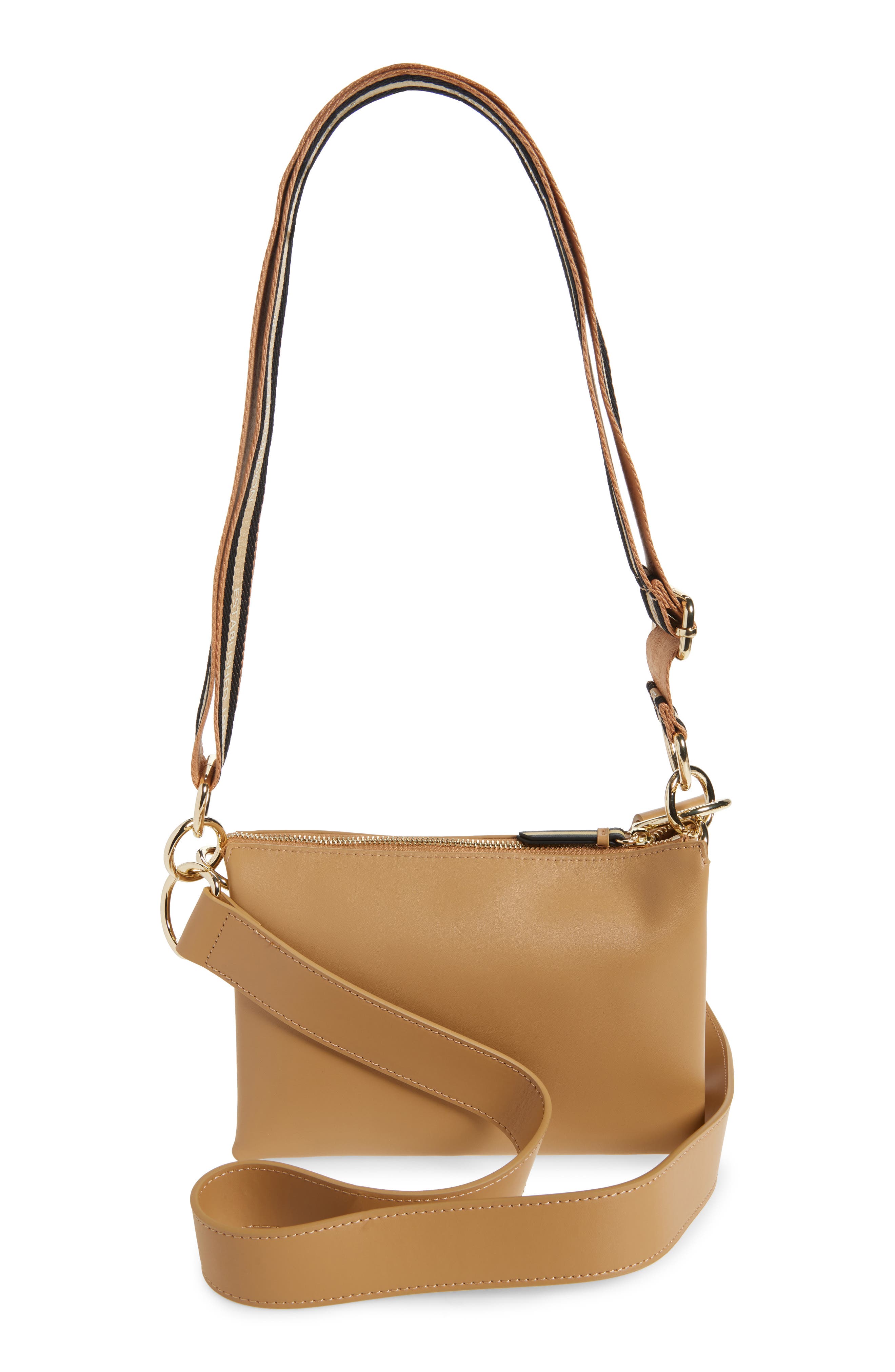 Ted Baker London Darceyy Logo Leather Crossbody Bag, Alternate, color, 