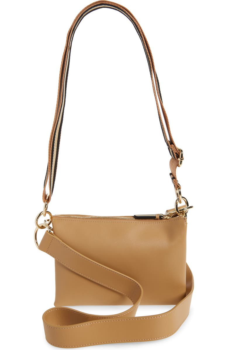Ted Baker London Darceyy Logo Leather Crossbody Bag, Alternate, color,