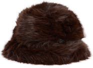 Nanette Lepore Faux Fur Bucket Hat