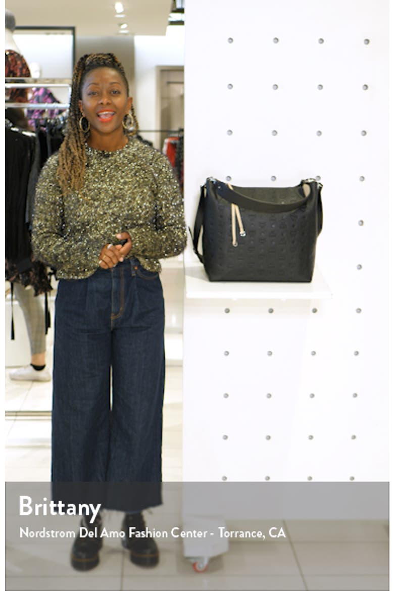 Large Klara Monogram Leather Hobo video