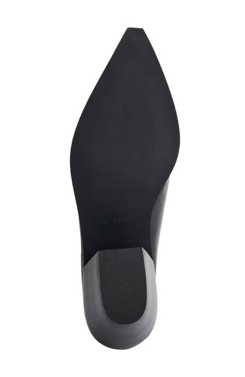 Yosi Samra Savile Pointed Toe Mule In Black