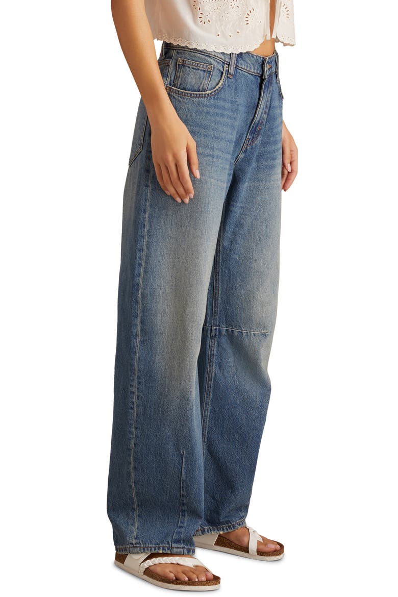 Barrel Wide Leg Jeans, Alternate, color, VINTAGE BLUE WASH