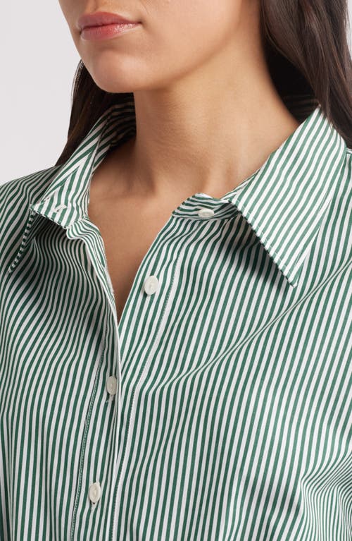Faithfull The Brand Freja Playsuit In Green Stripe