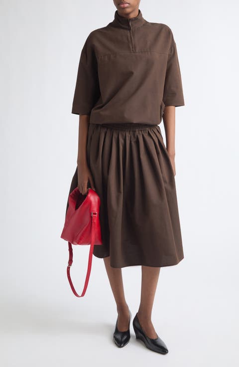 Wool Blend Shirtdress