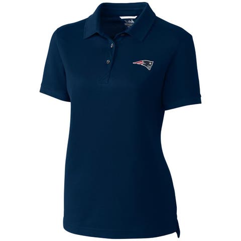 Women's Cutter & Buck Navy New England Patriots Advantage Polo