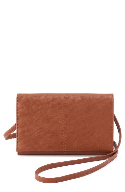 Essential Leather Crossbody Wallet