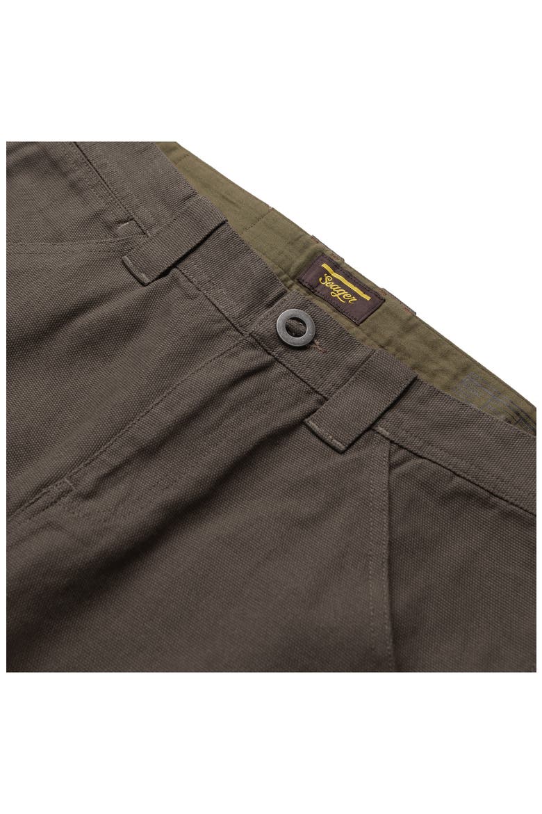 Bison Cotton Canvas Carpenter Pants, Alternate, color, DARKWOOD