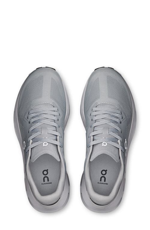 On Womens Alloy Rock F Cloudze Woven Trainers In Gray