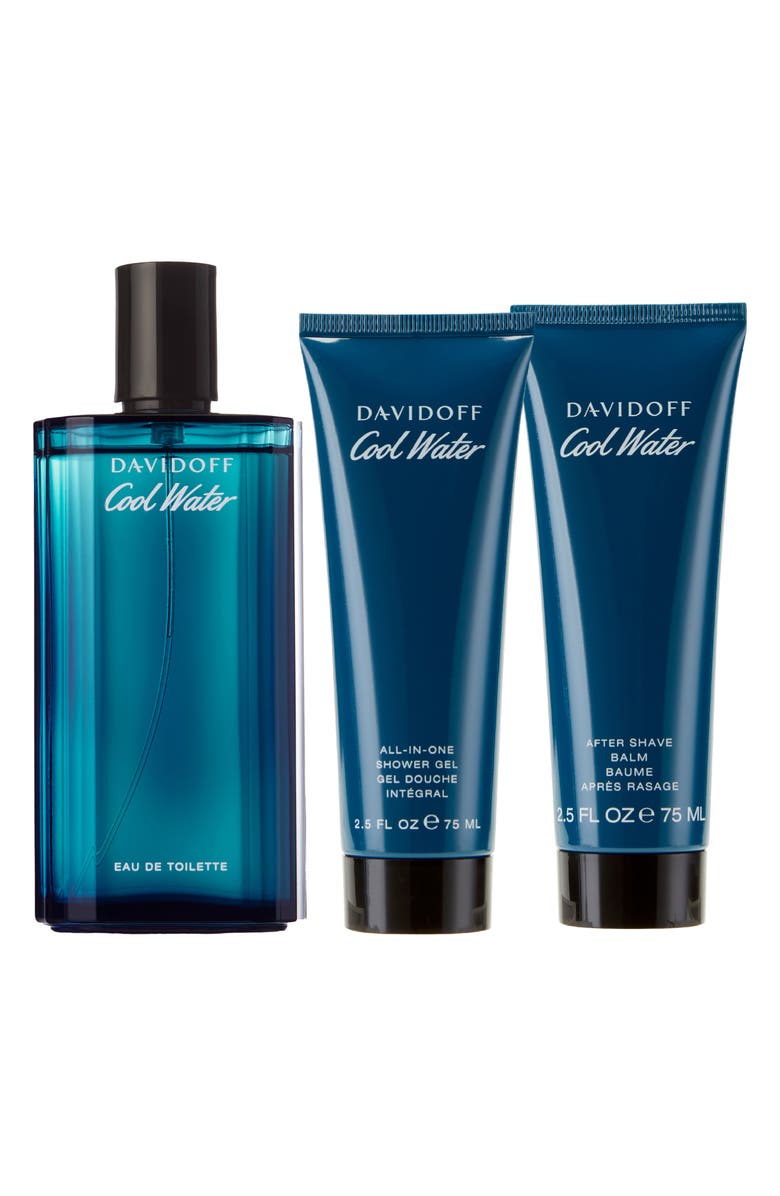 DAVIDOFF COOL WATER Cool Water 3-Piece Eau de Toilette Set, Main, color,