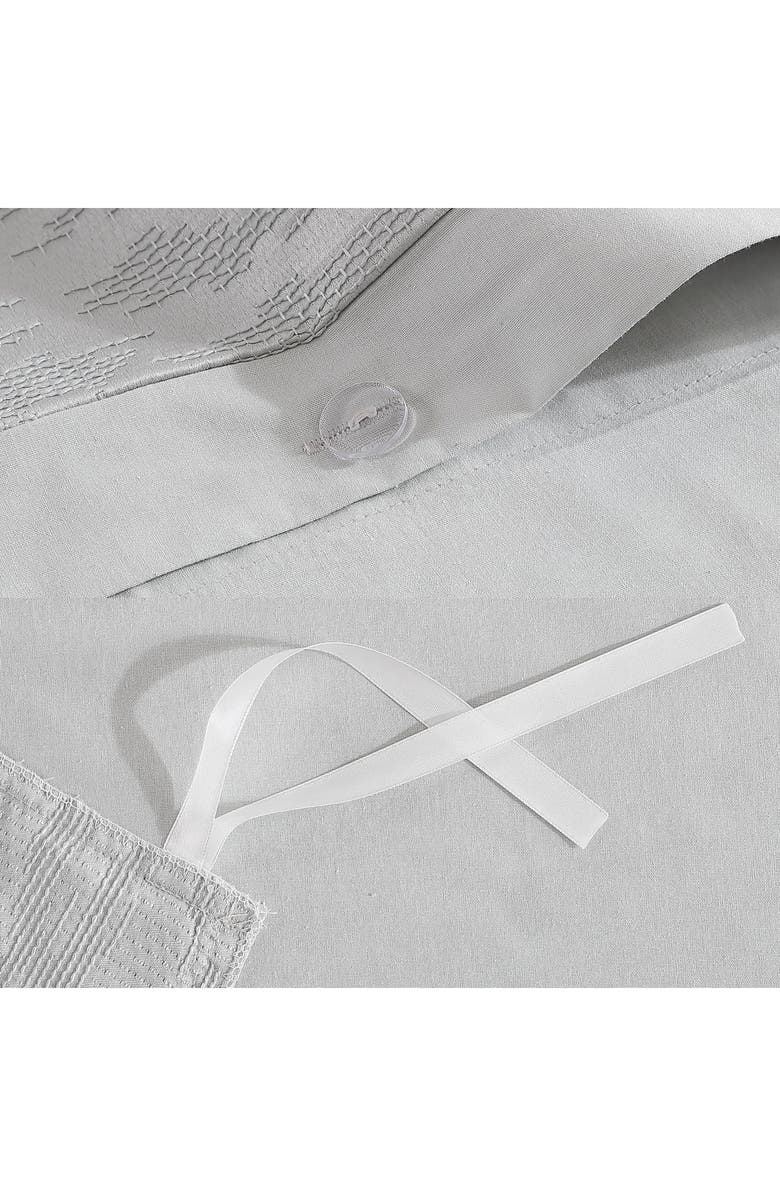 Vera Wang Illusion Bedding Set, Alternate, color, Silver Grey