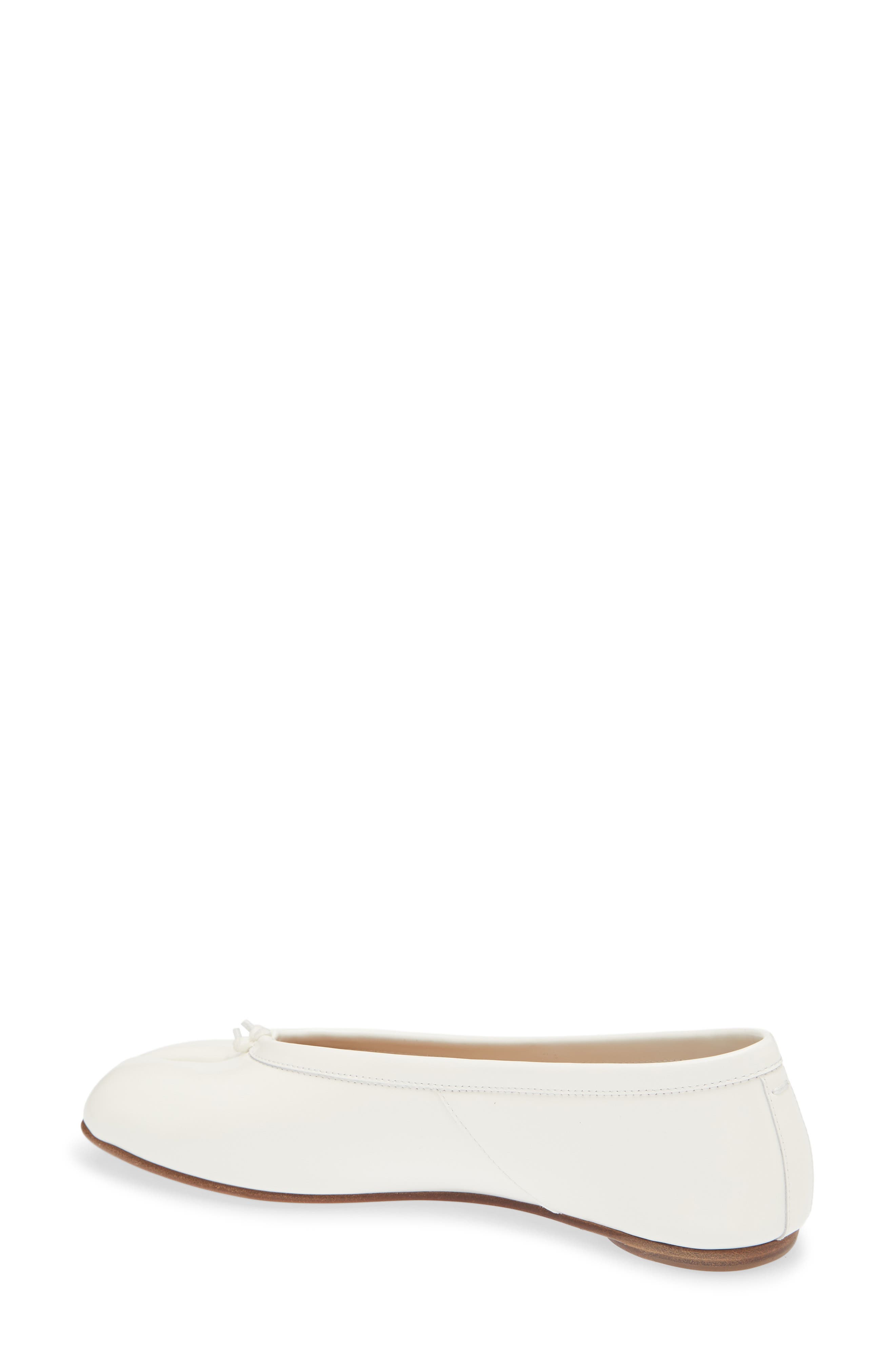 Tabi Ballet Flat, Alternate, color, WHITE