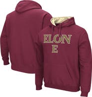 COLOSSEUM Men's Colosseum  Maroon Elon Phoenix Arch & Logo Pullover Hoodie
