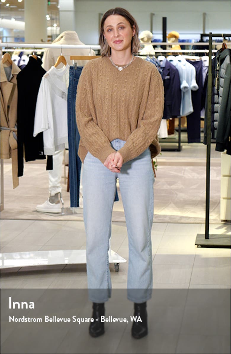 Cable Cashmere Sweater, sales video thumbnail