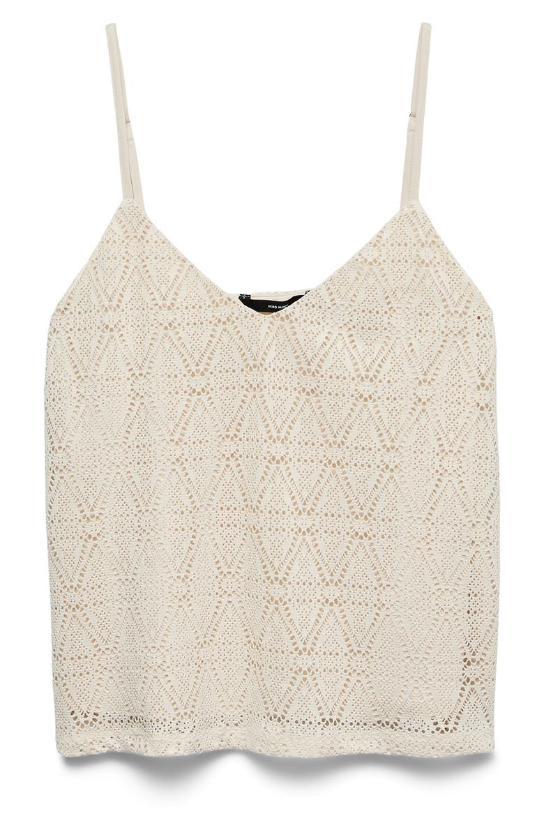 Maya V-Neck Singlet Top, Alternate, color, BIRCH