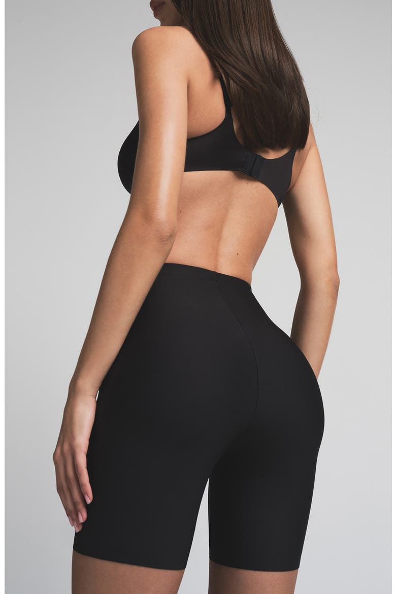 Butt Enhancing Padded Shorts, Main, color, ONYX