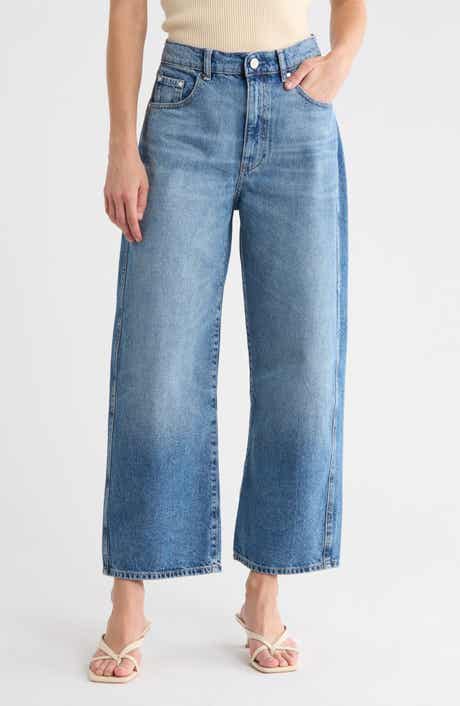 High Waist Barrel Jeans
