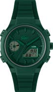 Lacoste LC33 Silicone Strap Watch, 45mm