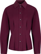 Callas Milano Lucia Lantern sleeve shirt