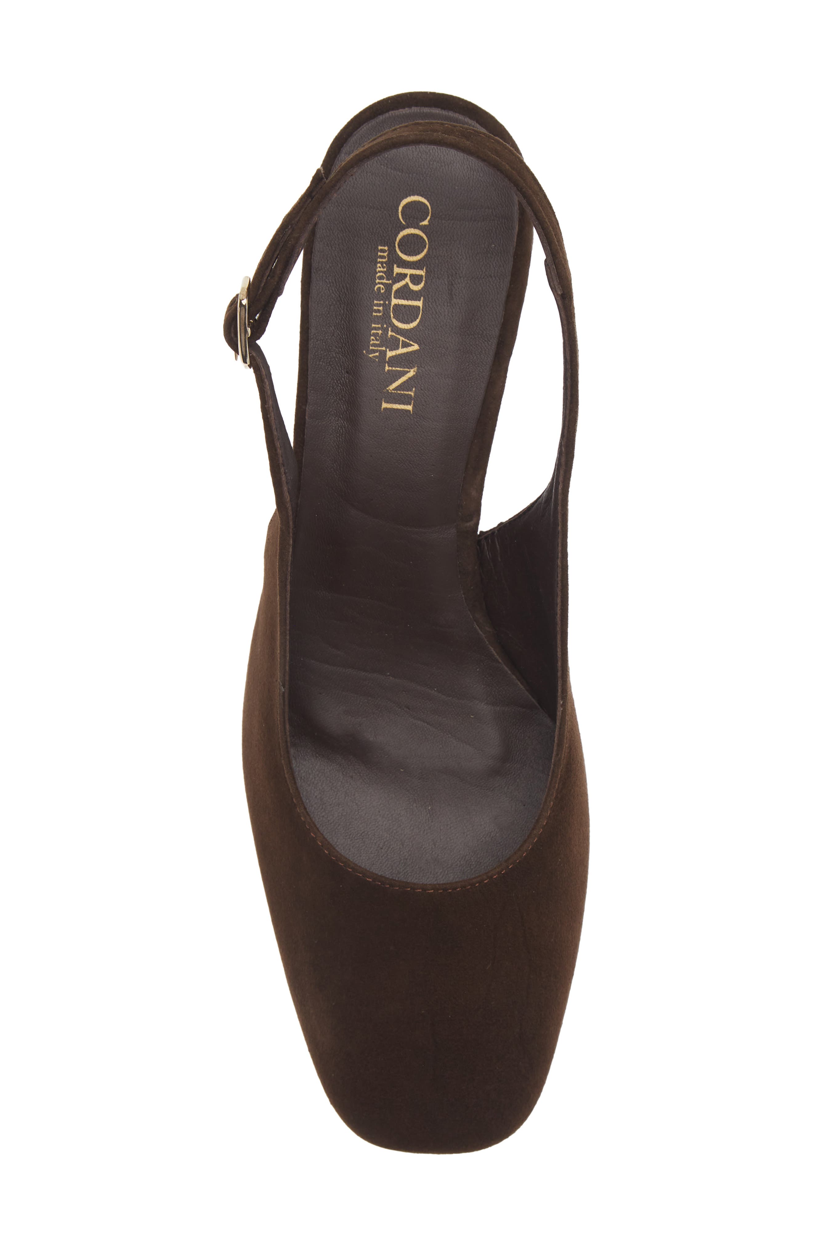 Garlin Slingback Pump, Alternate, color, BROWN SUEDE