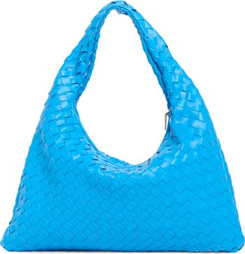 Woven Hobo Shoulder Bag