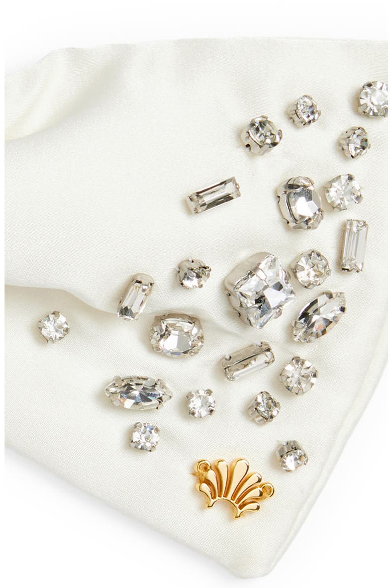 Paloma Crystal Embellished Bow Barette, Alternate, color, APRIL DIAMOND