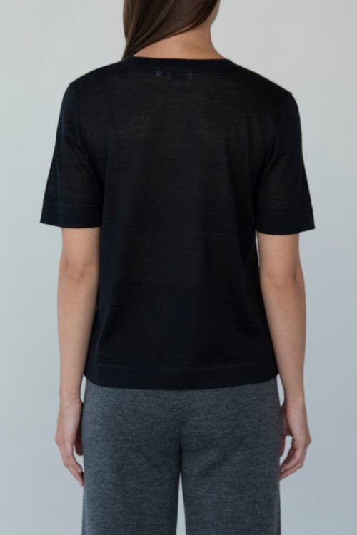Sskein Sweater Tee In Black