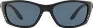 Costa Del Mar 64mm Polarized Wraparound Sunglasses