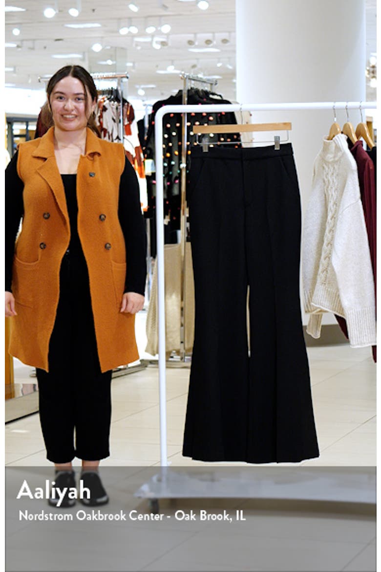 Anders High Waist Bell Bottom Pants video
