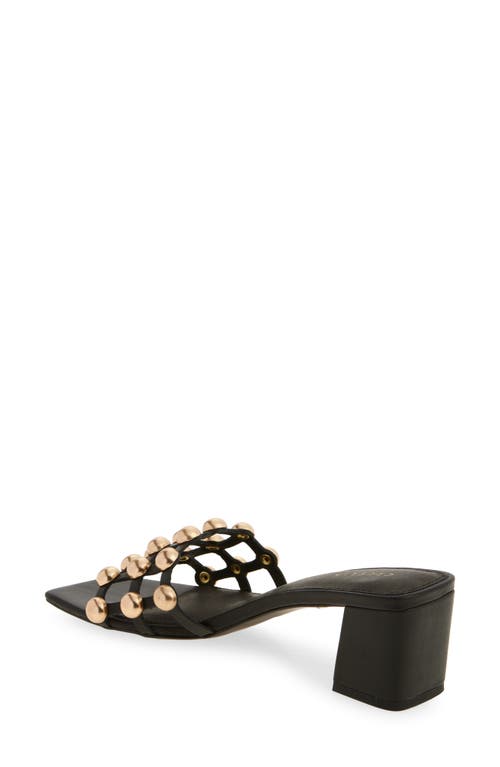 Cecelia New York Beth Slide Sandal In Black