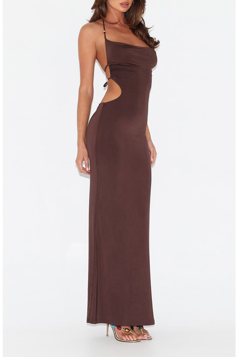 Suriya Maxi Dress, Alternate, color, CHOCOLATE BROWN
