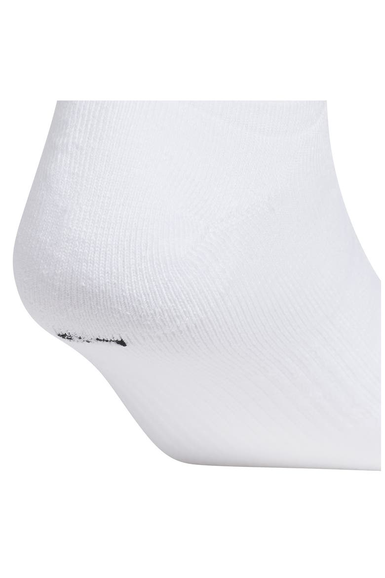 6-Pack Assorted Original Trefoil Low Cut Socks, Alternate, color, WHITE/ BLACK