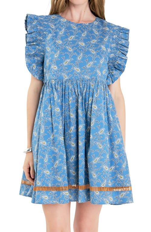 ENGLISH FACTORY ENGLISH FACTORY PAISLEY PRINT MINIDRESS 
