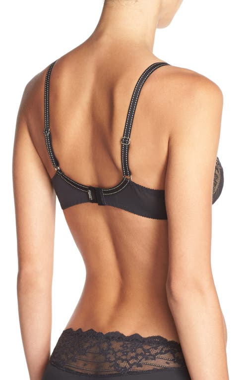 Chantelle Lingerie Rive Gauche Full Coverage Underwire Bra In Black