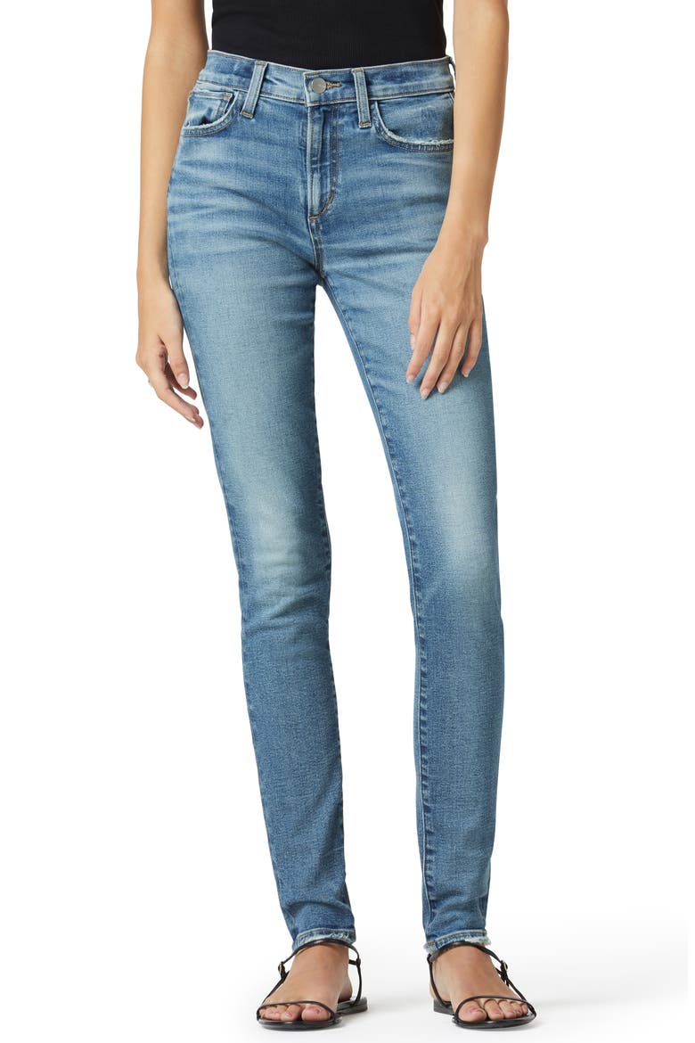 The Icon Ankle Skinny Jeans, Main, color, PEPPERMILL