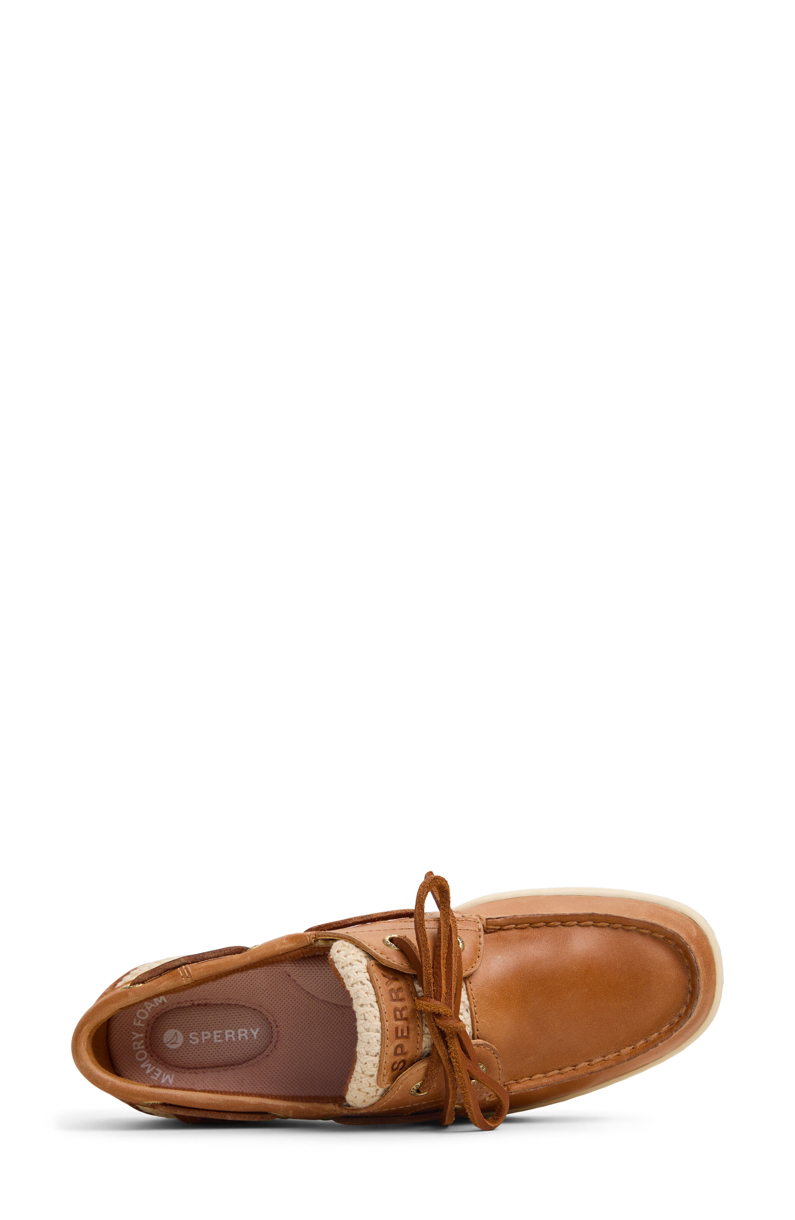 Sperry Bluefish 2-Eye Boat Shoe, Alternate, color, Tan Combo
