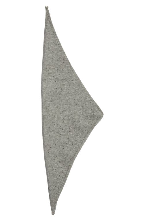 Free People Essential Triangle Scarf In Gray