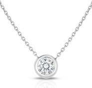 Roberto Coin 18K Gold Diamond Pendant Necklace
