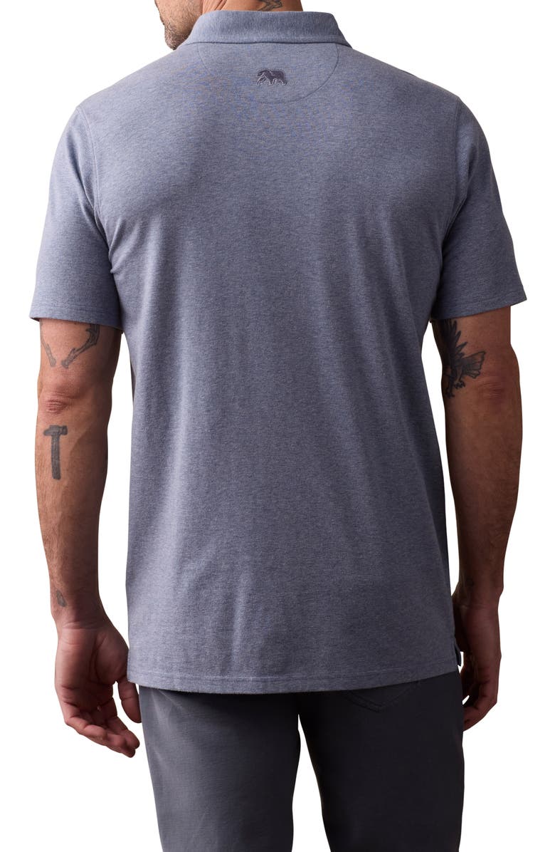 The Normal Brand Active Puremeso Everyday Pocket Polo, Alternate, color, Lake Blue